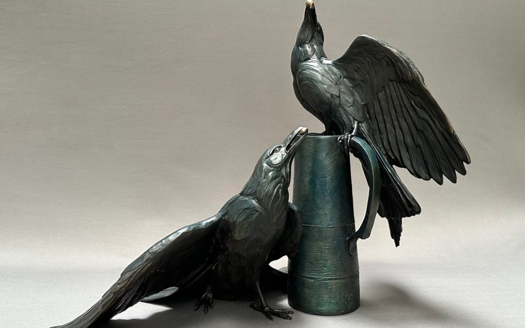 Sculptor Pati Stajcar Unveils Bronze Sculpture “Aesop’s Fable” as Featured Art Piece for 2023