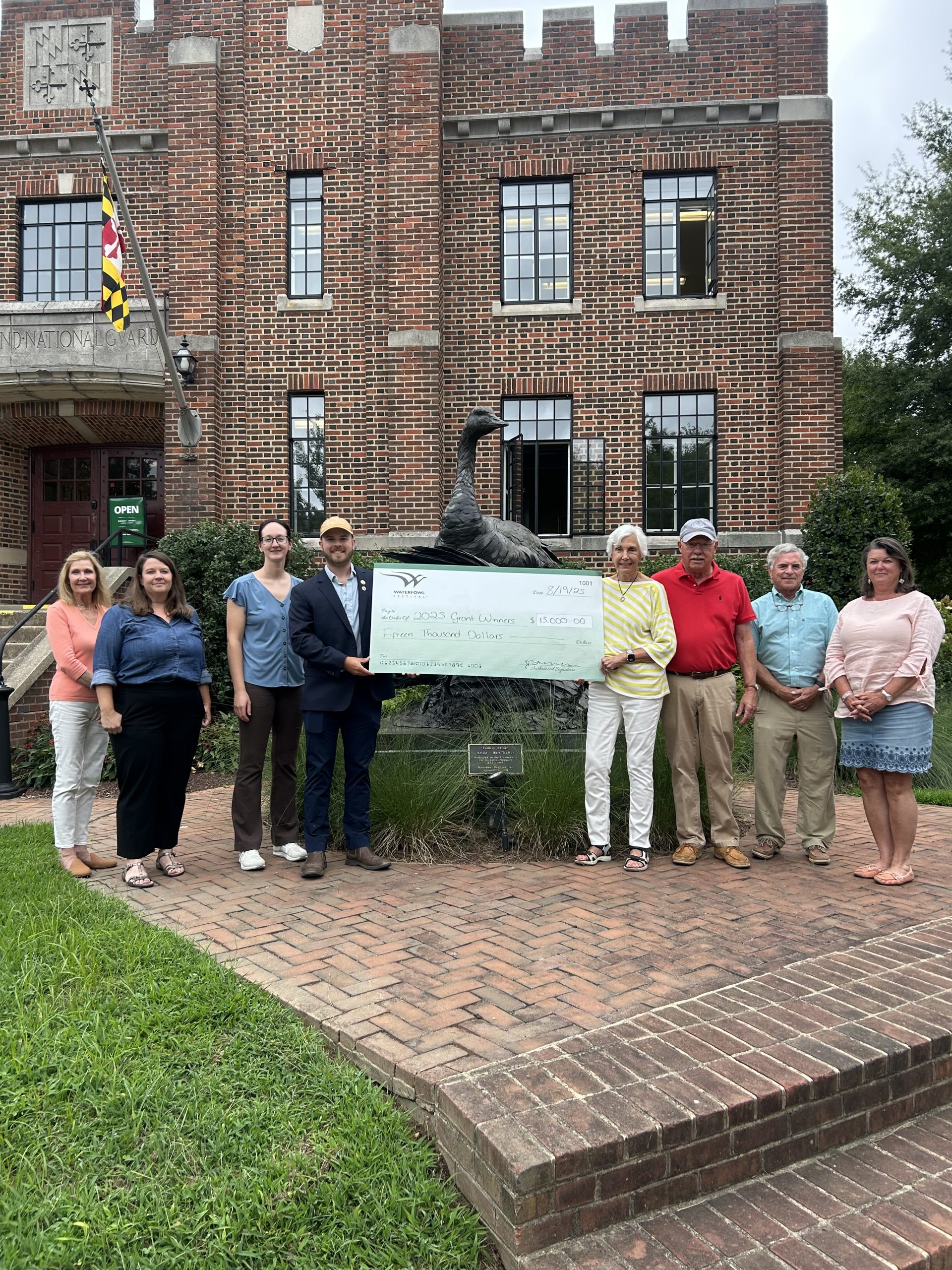 Waterfowl Festival Grants $15,000 to Community Conservation Partners