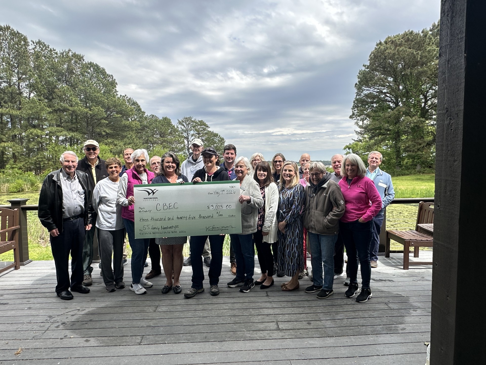 Waterfowl Festival Gift supports access to outdoor programs for families at Chesapeake Bay Environmental Center
